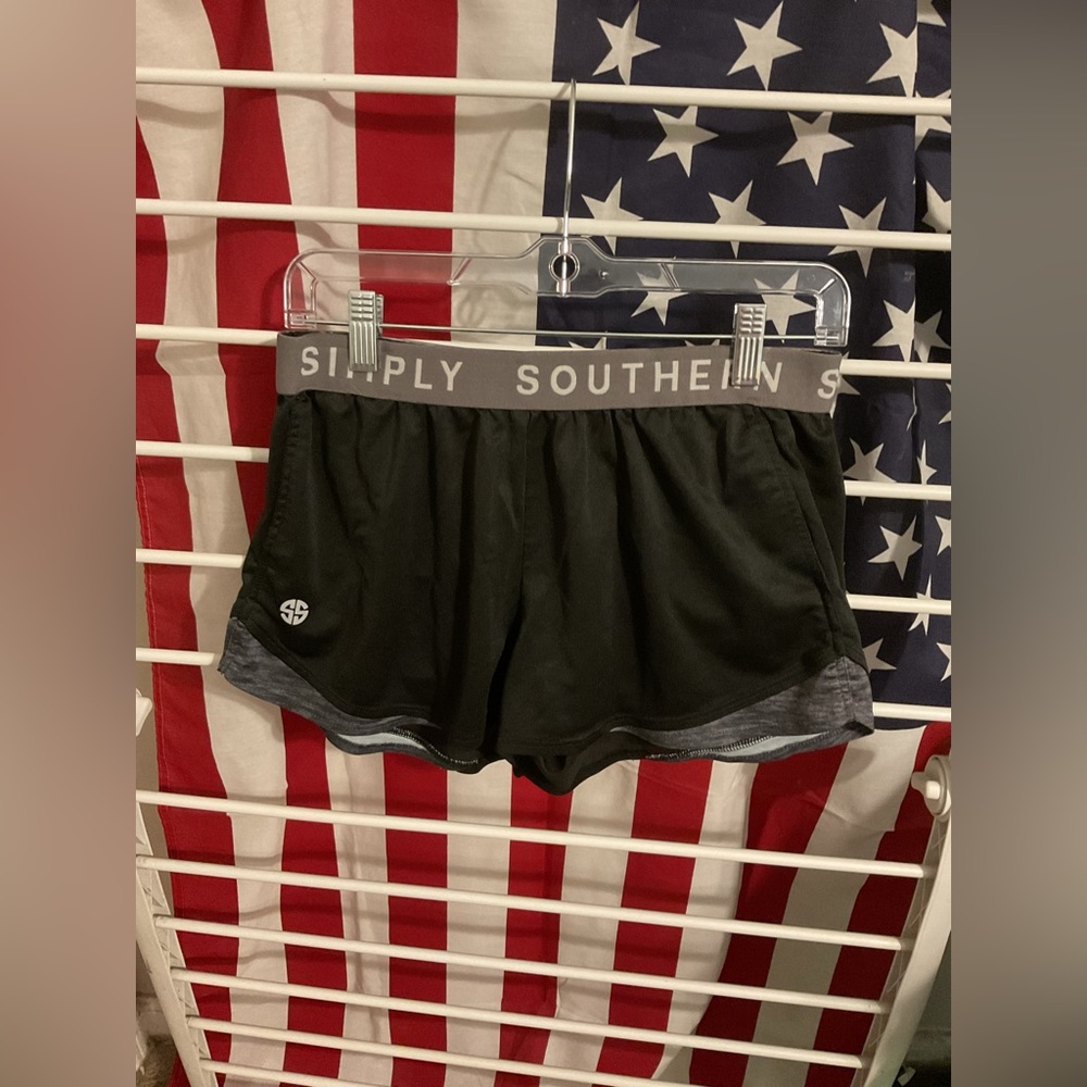 Simply Southern athletic shorts Large